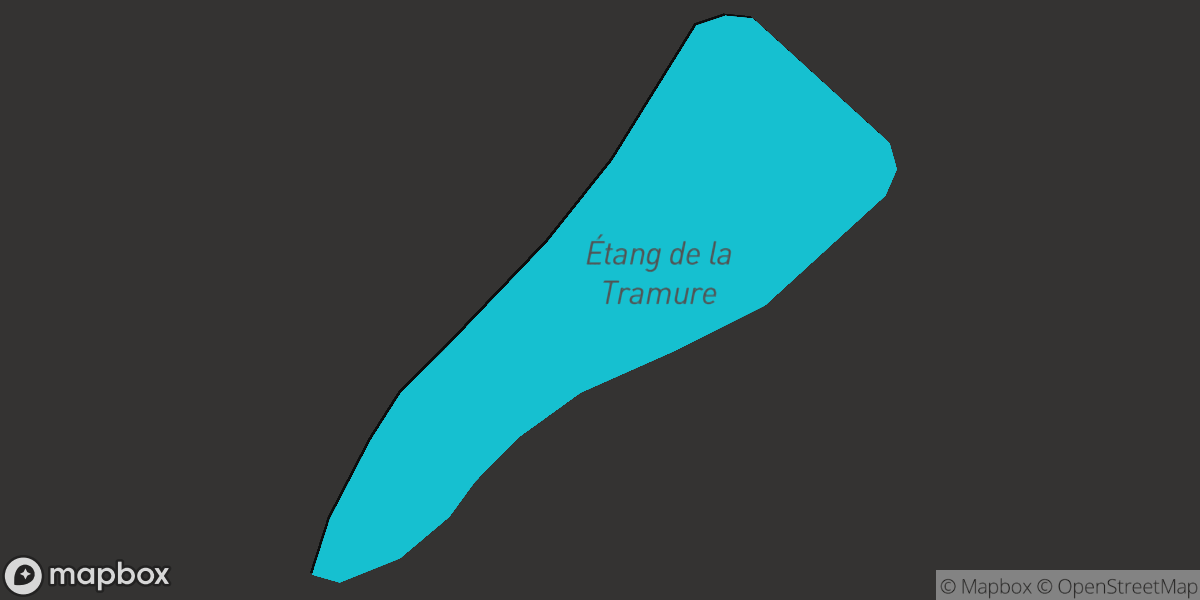 Étang de la Tramure (Fours, Nièvre, France)